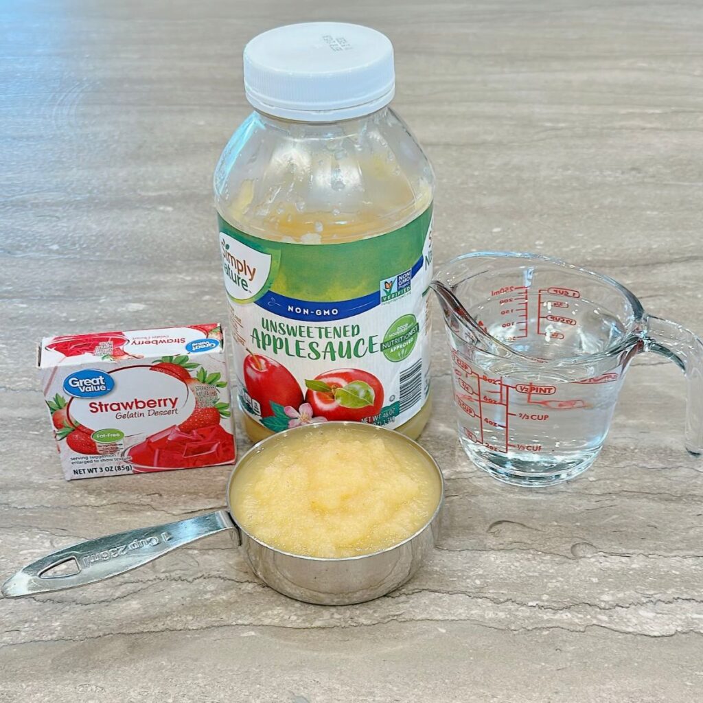 Applesauce Jello Laughing Rooster Eats