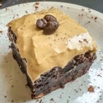 Espresso Brownie on a plate.