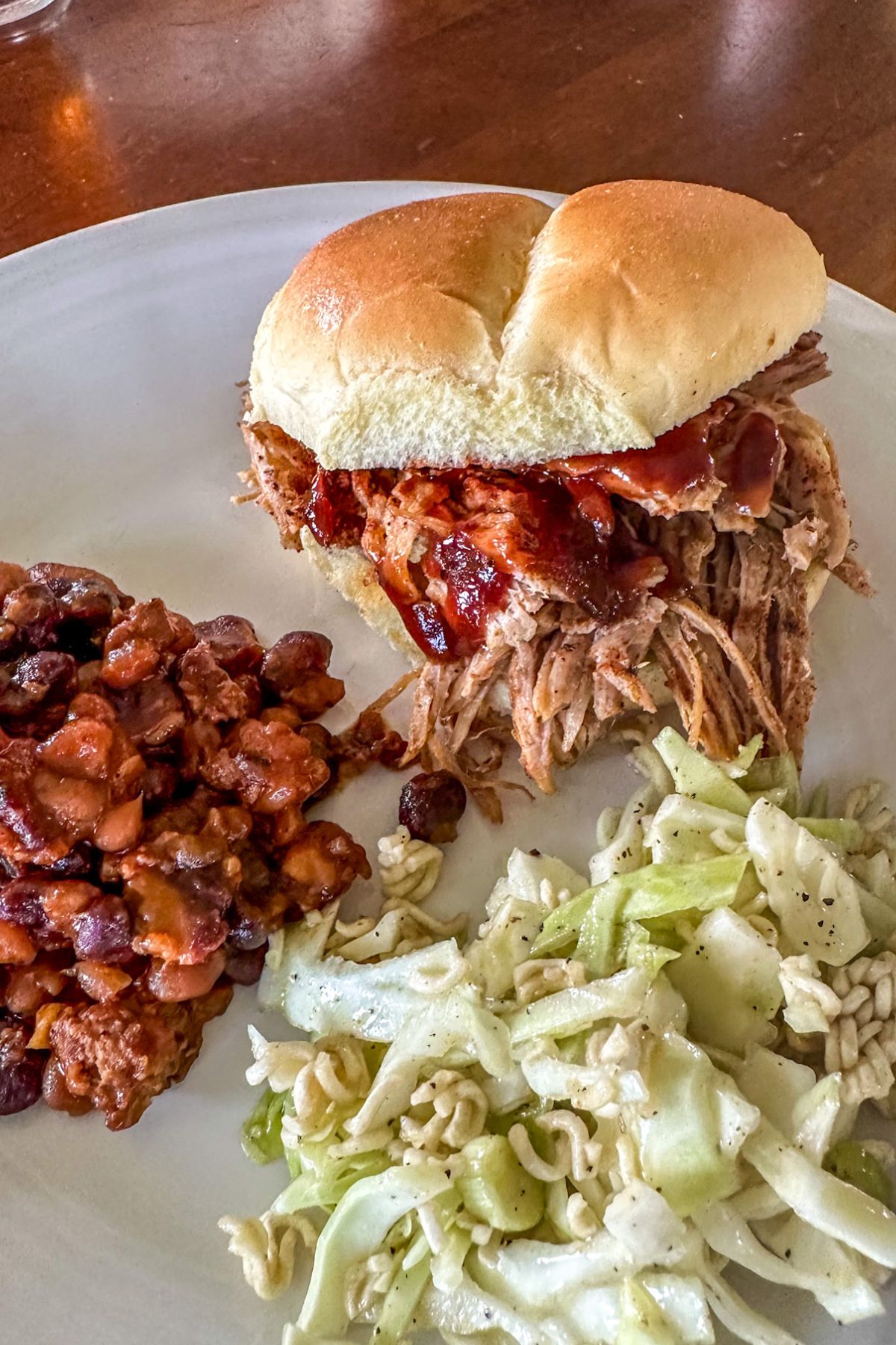 Pork Butt in Roaster Oven Laughing Rooster Eats