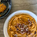 Bowl of Crockpot Sweet Potatoes.