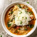 beautiful lasagna soup.
