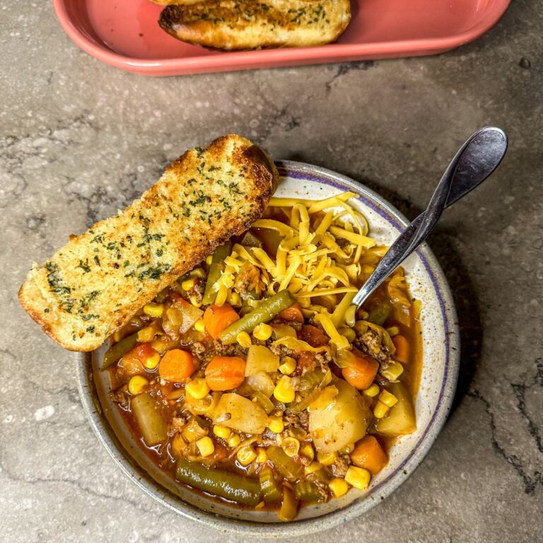 finished hobo soup.