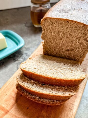 ready-to-eat freshly milled wheat bread.