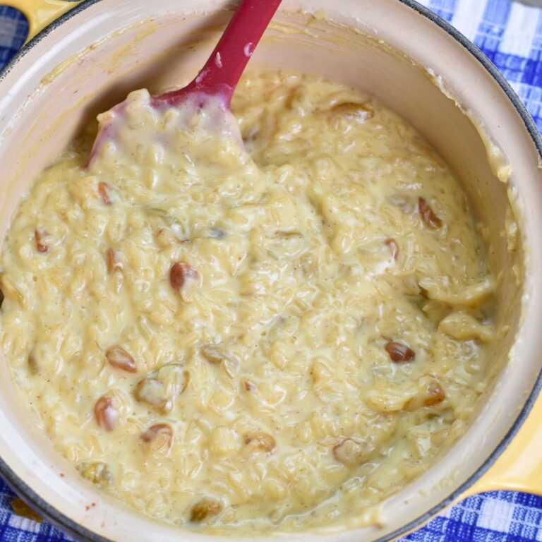 Rice Pudding with Sweetened Condensed Milk