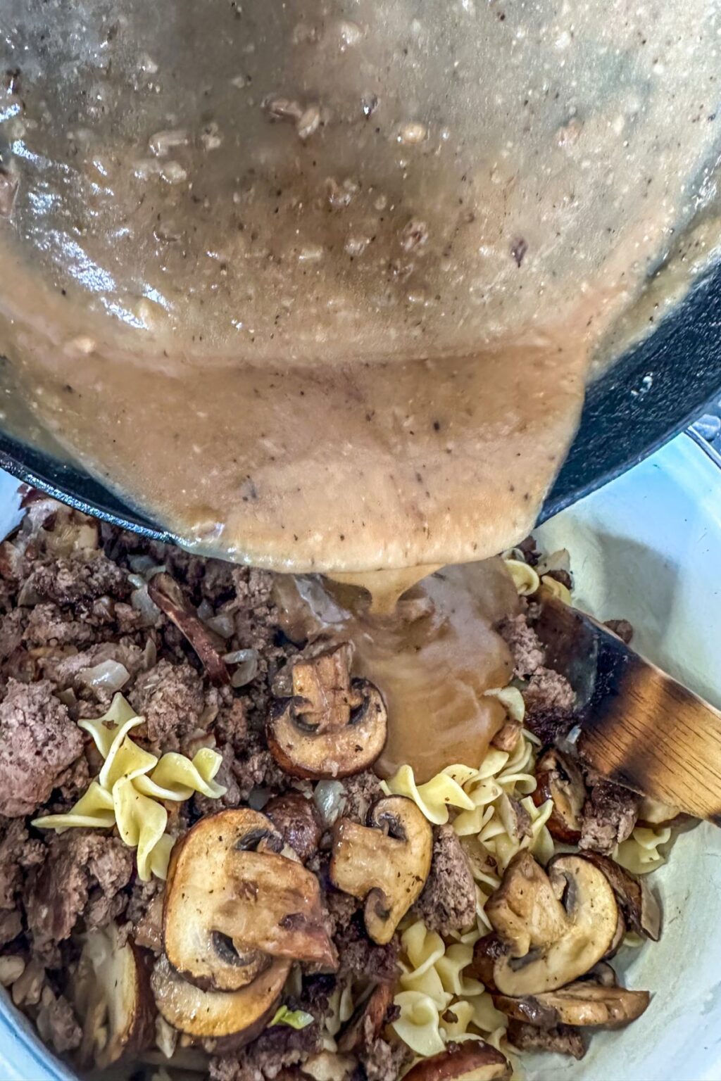 Homemade Hamburger Helper Stroganoff Laughing Rooster Eats